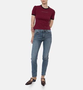 The Kooples Light-wash Straight-leg Jeans, Model View
