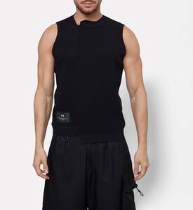 Y-3 Knit Sleeveless Regular-fit Top, Model View