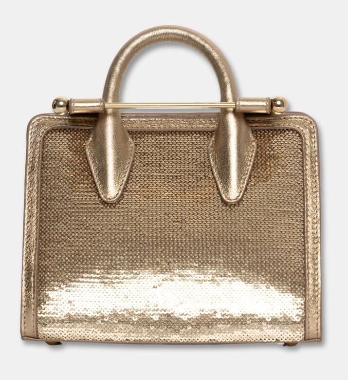Strathberry Bag Nano, Gold, Packshot View