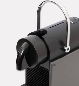 Nespresso Pixie Electric Titan Coffee Machine, Grey, Packshot View