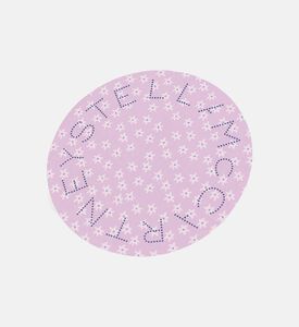 تيشيرت بطبعة أزهار بشكل دائري