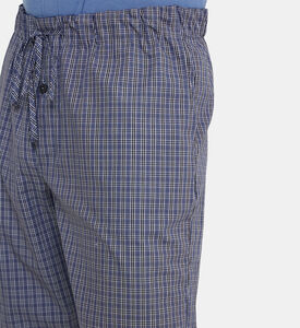 Checkered Elasticated Waist Pants Checkered Elasticated Waist Pants