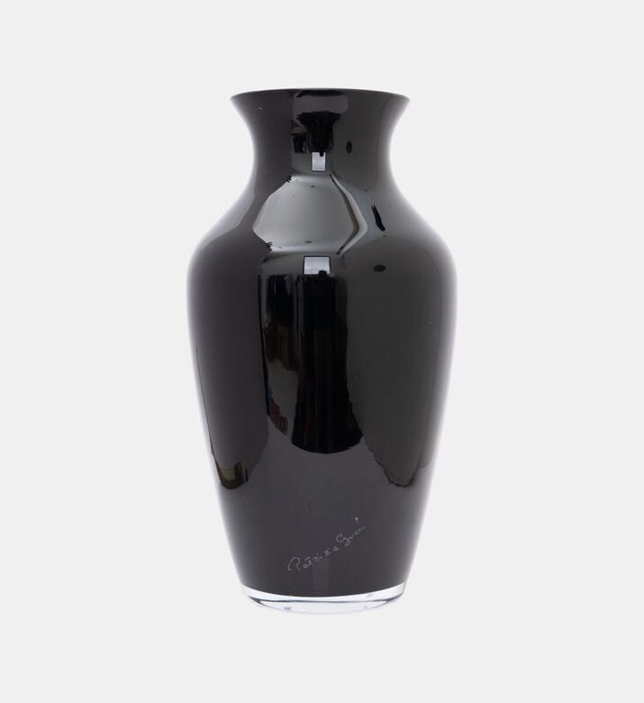 Murano Style Ceramic Glossy-finish Vase, Packshot View