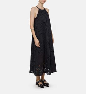 Ribbed Cut-out Halter Mini Dress