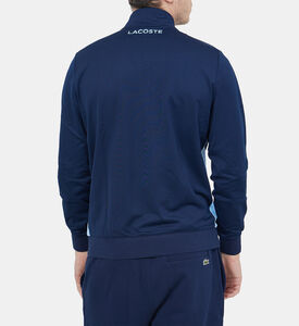 Zipped Ripstop Tennis Sweatshirt Zipped Ripstop Tennis Sweatshirt