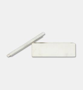 Home Deco and More Simon Marble Tissue Box, Packshot View