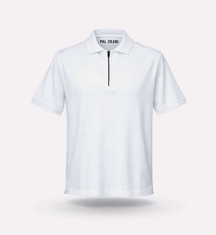 Pal Zileri Polo, White, 54, Packshot View