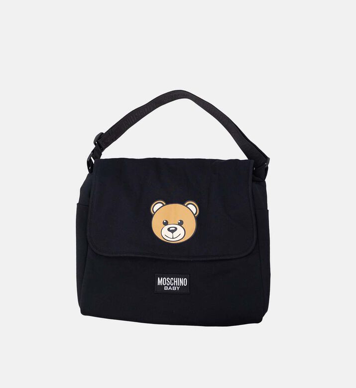 Teddy Bear-print Changing Bag