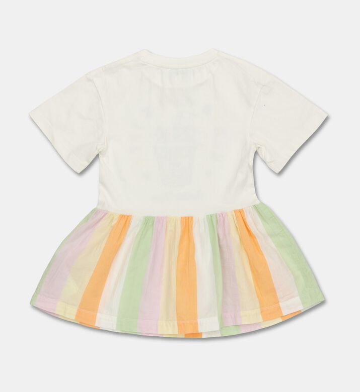 Kenzo Striped Glossy Poplin Dress, Packshot View