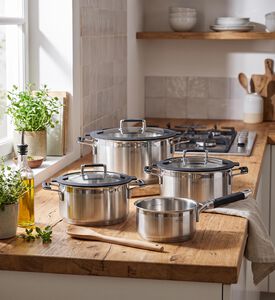 Rosle Silence Pro 4-piece Cookware Set, Model View