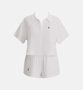 طقم بولو سويم تيري للشاطئ