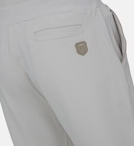 بنطال رياضي قطني بساق مستقيمة