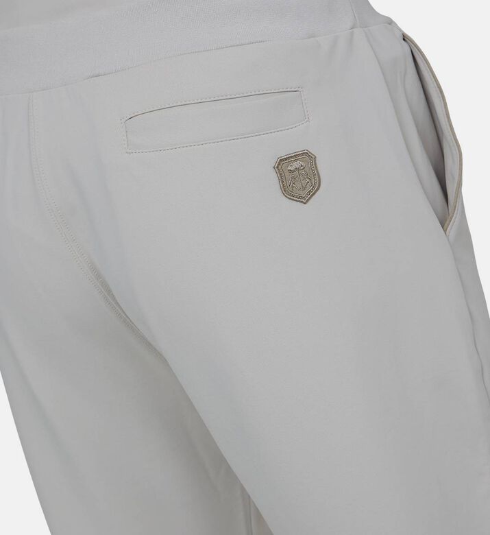 بنطال رياضي قطني بساق مستقيمة