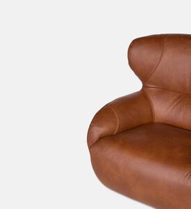 Vilmers Leather Sculptural Chair, Packshot View