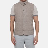 Lux Knit Wool Blend Gilet