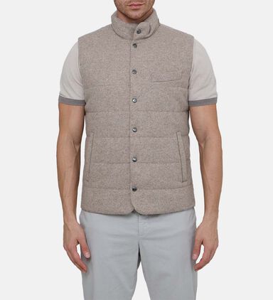 Lux Knit Wool Blend Gilet