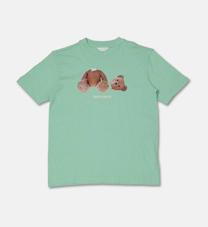 Palm Angels Ts Palm, Green, 8y, Packshot View