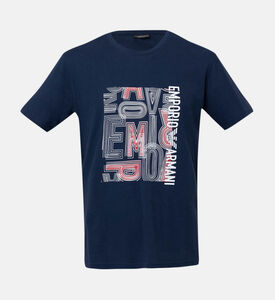 Graphic Print Knit T-shirt Graphic Print Knit T-shirt