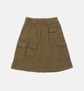 تنورة طويلة متعددة الجيوب