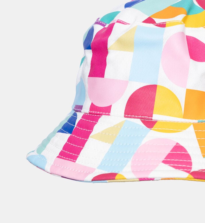 Multicolored Organic Cotton Bucket Hat Multicolored Organic Cotton Bucket Hat