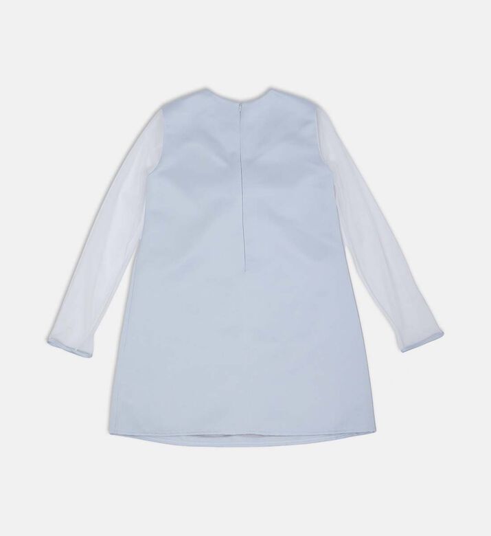 Bow-detail Long-sleeve Dress