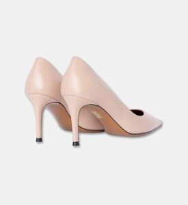 Roberto Festa Tirsa Leather Pointed-toe Pumps, Light-pink, Eu-37, Packshot View