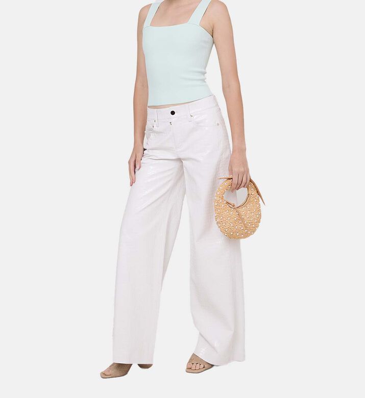 بنطال تريش بجلد ثعبان بنطال تريش بجلد ثعبان