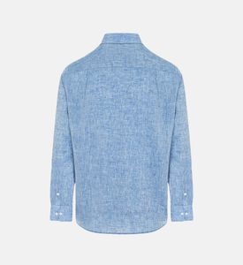 Linen Straight Hem Shirt