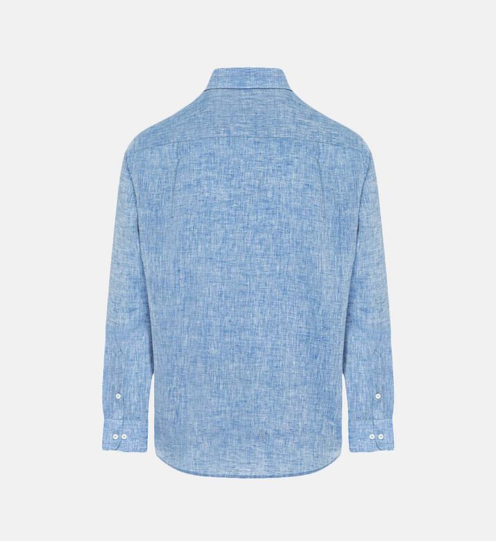 Linen Straight Hem Shirt