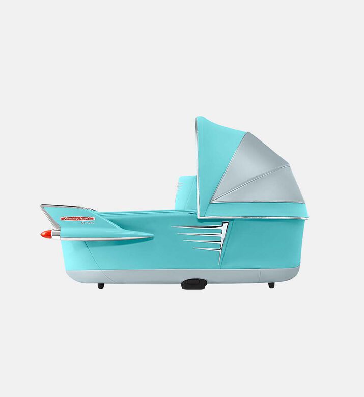 Cybex Fashion Collection Priam Lux Carrycot - Jeremy Scott Car, Packshot View