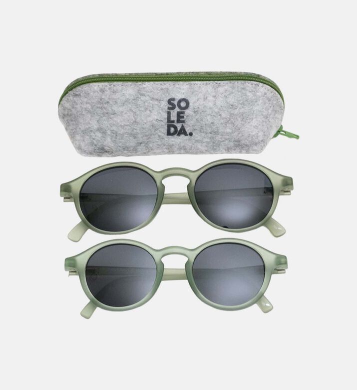 Olive Green Uv-protection Sunglasses