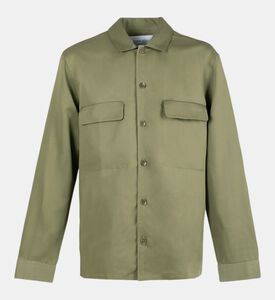 جاكيت قميص بجيوب بغطاء قلاب