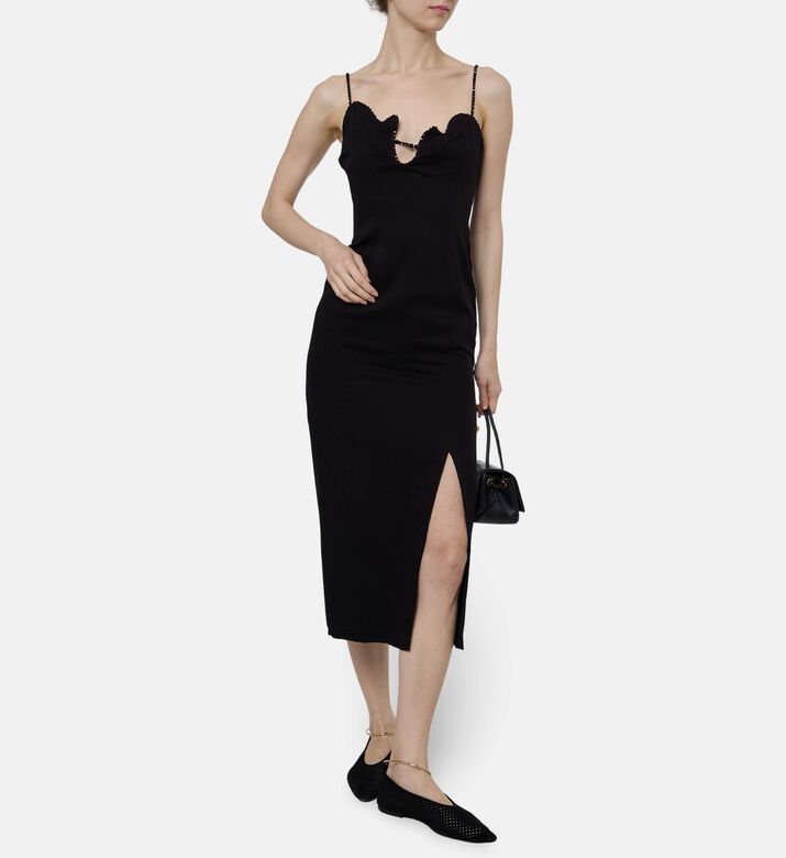 Farm Rio Sleeveless Midi Dress, Model View