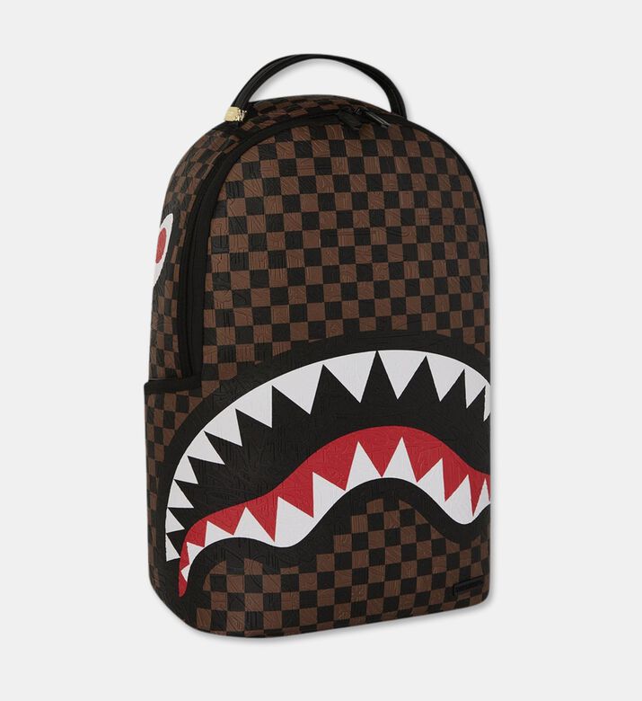 Sprayground Checkered Shark Mouth Backpack, Packshot View