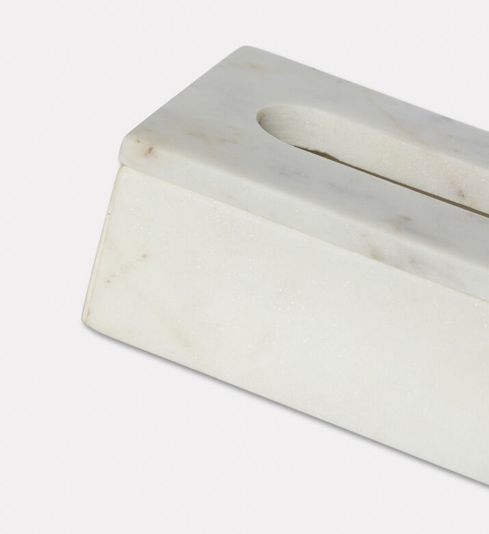 Home Deco and More Simon Marble Tissue Box, Packshot View