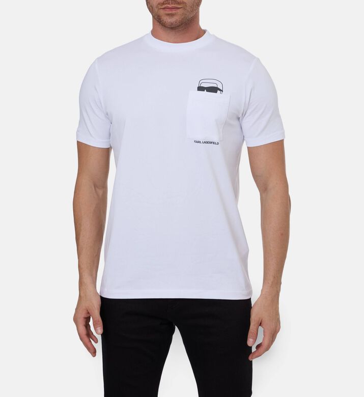 Karl Lagerfeld Ts Crewneck, Model View