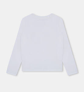 Heart Logo Cotton T-shirt