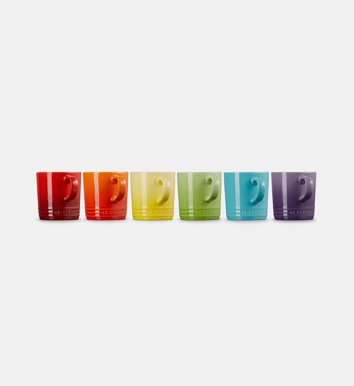 Rainbow Mug Set 6-piece
