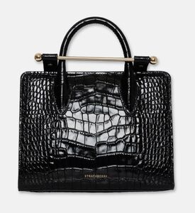 Strathberry The Strathberry Mini Tote Bag, Black, Packshot View