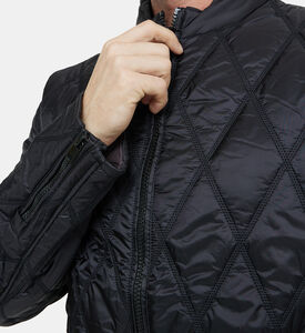 سترة بومبر مبطنة بسحاب