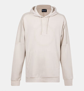 Cotton-blend Hooded Sweatshirt