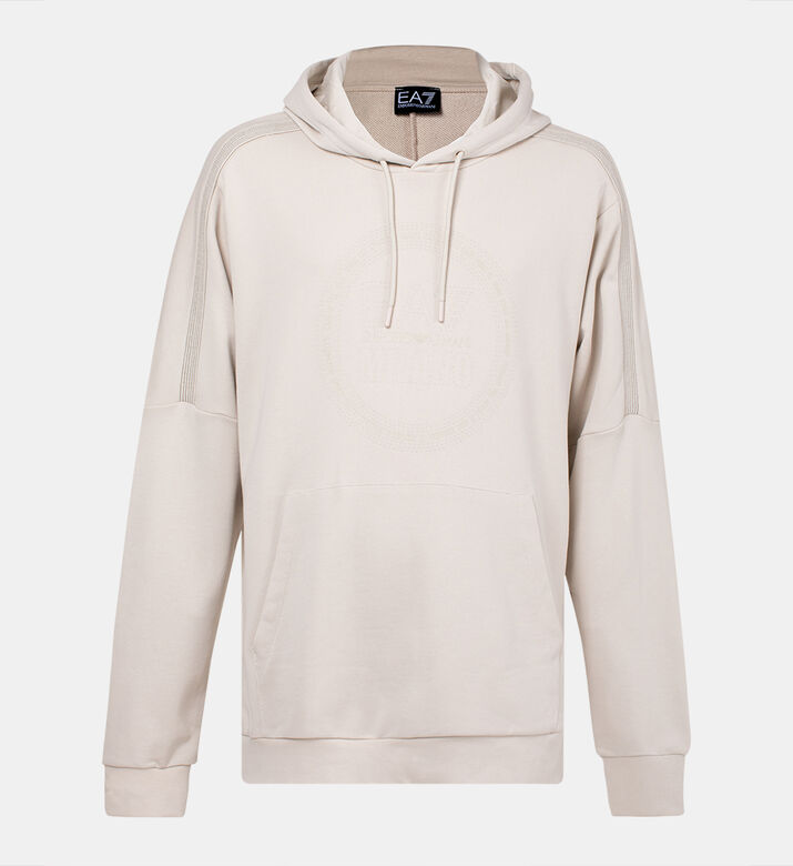 Cotton-blend Hooded Sweatshirt