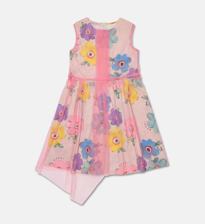 Marni All-over Floral-print Sleeveless Dress, Packshot View