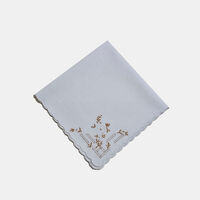 Geometric Embroidered Napkin