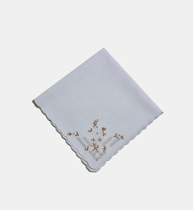 Geometric Embroidered Napkin