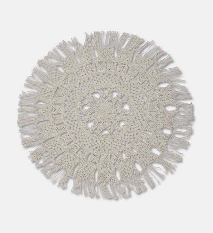 Home Deco and More Loopine Natural Cotton Macrame Chandelier, Packshot View