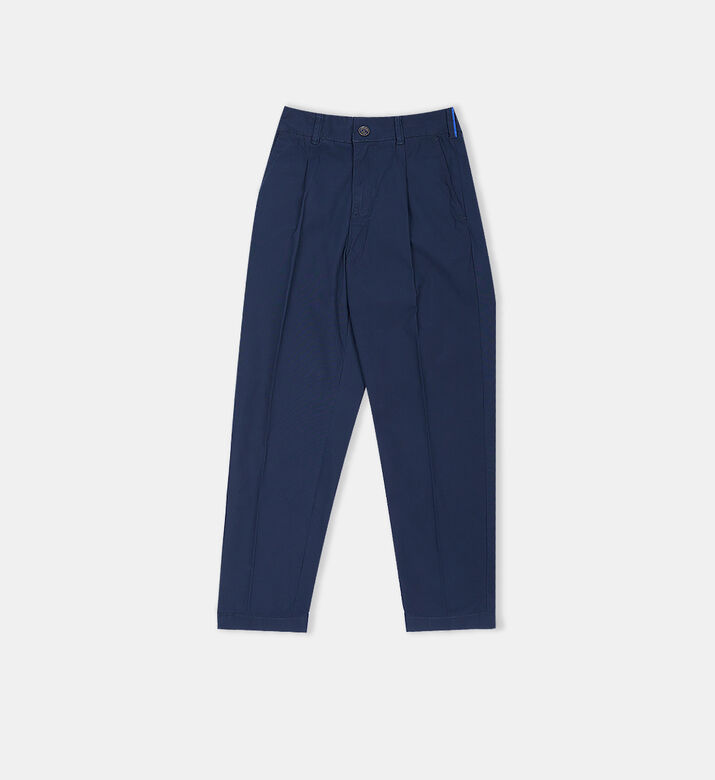 Cotton Loose Tapered-fit Chino Pants