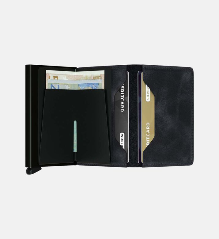 محفظة جلدية رفيعة عتيقة