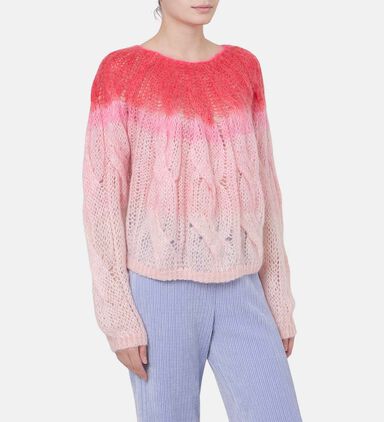 Tie-dye Knit Mohair Jumper