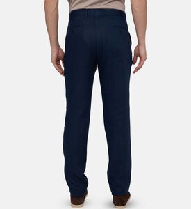 Washed-effect Straight-leg Trousers